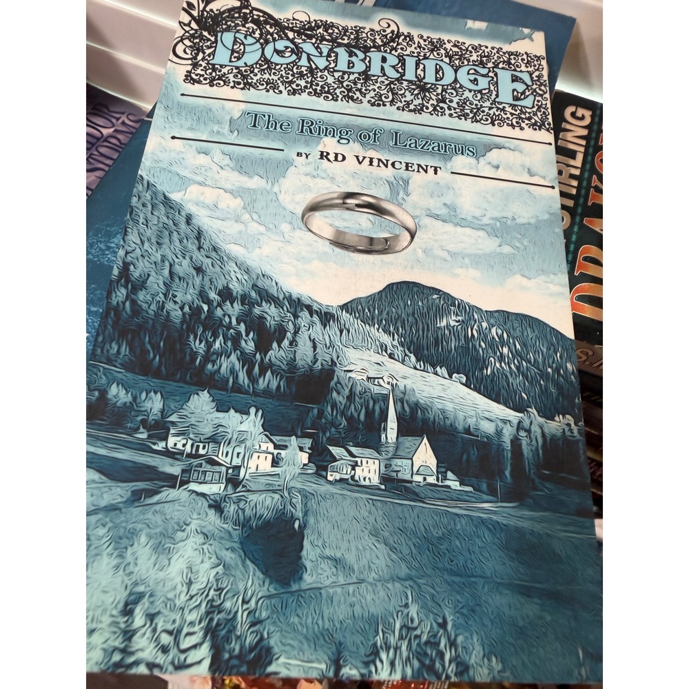 Donbridge The Ring of Lazarus RD Vincent Signed First Edition Paperback 2015